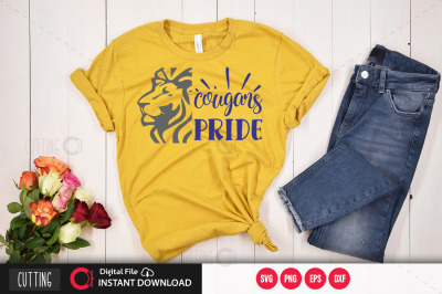 cougars pride svg