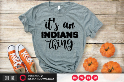 i&amp;&23;039;s an indians thing SVG