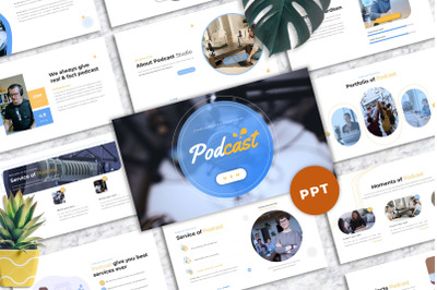 Podcast - Business Powerpoint Template