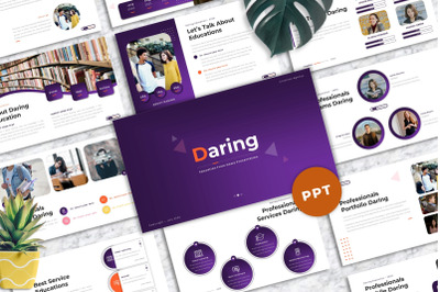 Daring  - Education Powerpoint Template