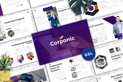 Corponic - Business Googleslide Template