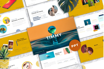 Timmy - Creative Powerpoint Templates