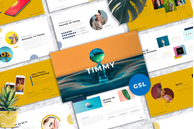 Timmy - Creative Googleslide Templates