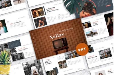 Xellav - Fashion Powerpoint Templates