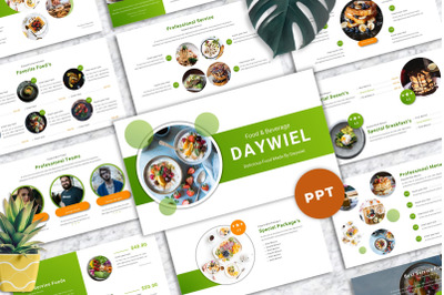 Daywiel - Food &amp; Beverage Powerpoint Templates