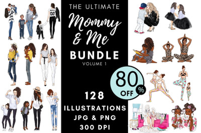The Ultimate Mommy &amp; Me Bundle clipart
