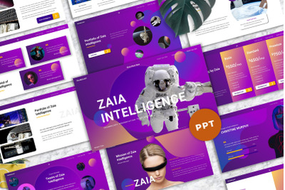 Zaia - Technology Powerpoint Template