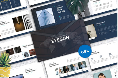 Eyeson - CCTV Googleslide Template