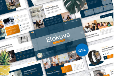 Elokuva - Firm Googleslide Templates