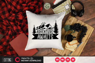 Adventure Awaits svg