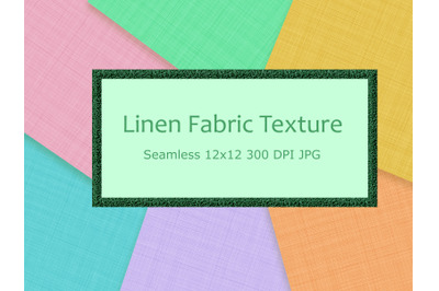 Soft Linen Seamless Fabric Texture 12x12 300 DPI Instant Download