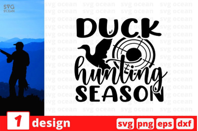 Duck hunting season SVG Cut File