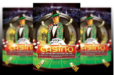 Casino Flyer Template #2