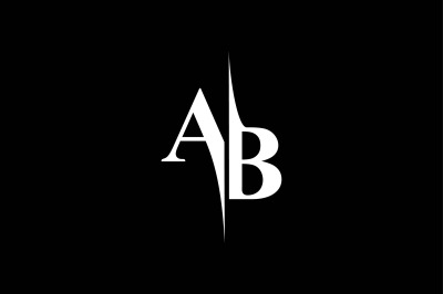 AB Monogram Logo V5