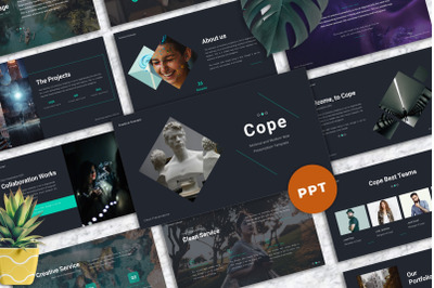 Cope - Minimal Powerpoint Templates