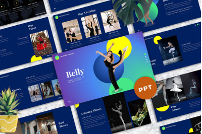 Belly - Ballet Powerpoint Template