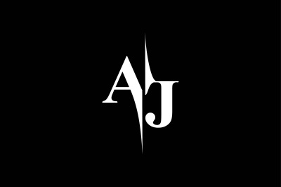 AJ Monogram Logo V5