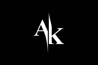 AK Monogram Logo V5