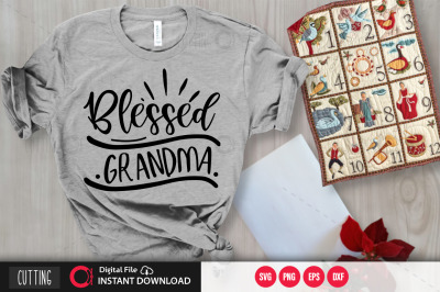 Blessed grandma 2 svg