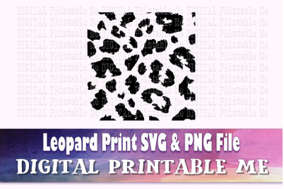 Leopard Print, silhouette SVG bundle, PNG, clip art, Digital, animal p