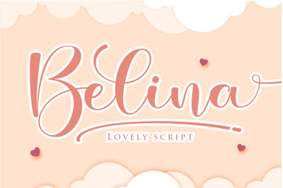 Belina - Script Fonts