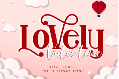 Lovely Valentine - Script Fonts Duo