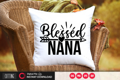 Blessed nana 2 svg