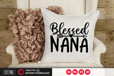 Blessed nana svg