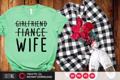 Girlfriend fiance wife 4 svg