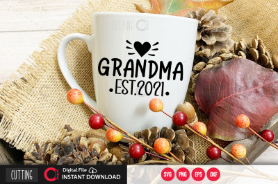 Grandma est.2021  svg