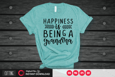 Happiness is being a grandma svg