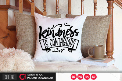 Kindness is contagious svg