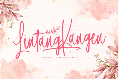 Lintang Kangen - Handwritten Font