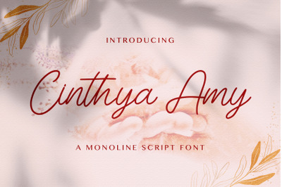 Cinthya Amy - Handwritten Font