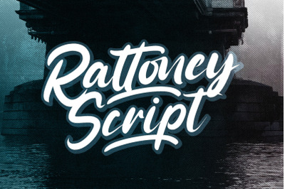Rattoney - Bold Script Font