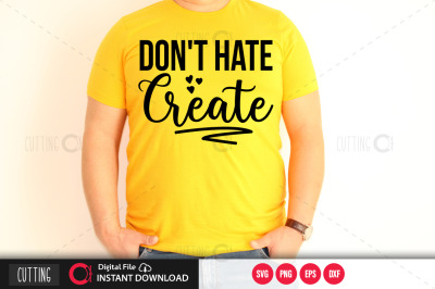 Dont hate create svg