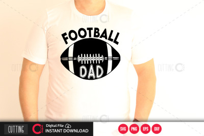 Football dad 2 svg