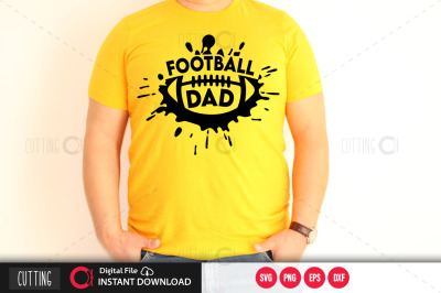 Football dad 2 svg