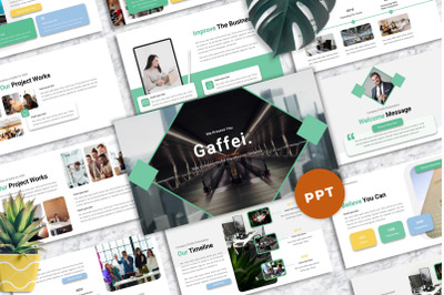 Gaffei - Company Profile Powerpoint Templates