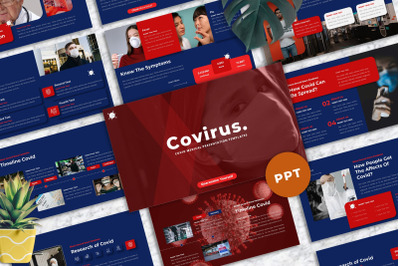 Covirus - Covid Medical  Powerpoint Template