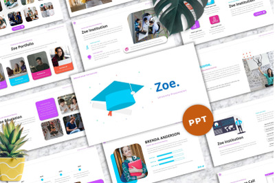 Zoe - University Powerpoint Templates