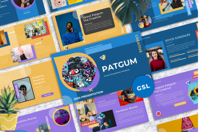 Patgum - Creative Googleslide Templates