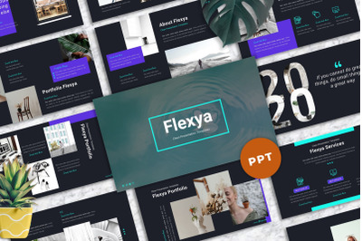 Flexya - Clean Powerpoint Templates