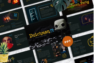 Dutchman - Halloween Powerpoint Templates