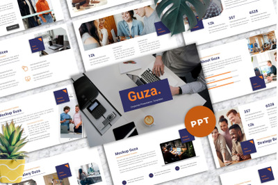 Guza - Corporate Powerpoint Templates