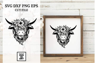 Free Free 173 Highland Cow Svg SVG PNG EPS DXF File