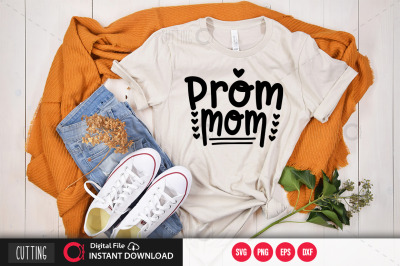 Prom mom svg