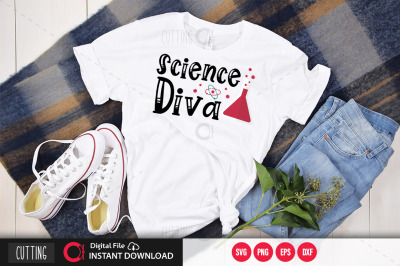 Science diva svg