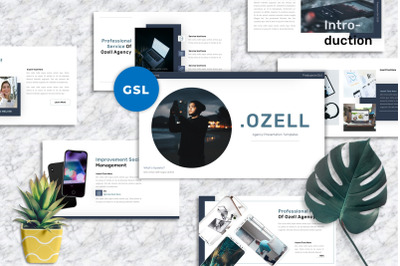 Ozell - Agency Googleslide Templates