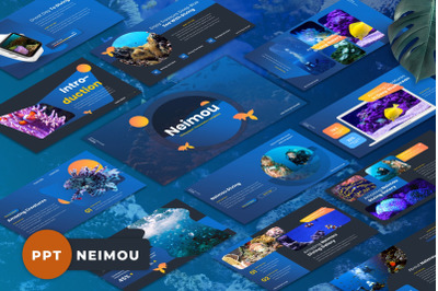 Neimou - Diving Sport Powerpoint Templates